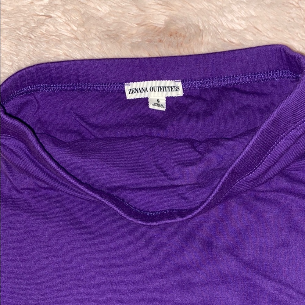 SOLD Purple Tube Top NWOT - Picture 8 of 8